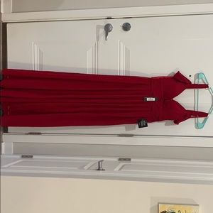 RED Bridesmaid Dress